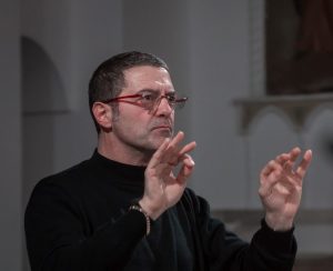 Davide Troìa, direttore del Coro della Pietà de' Turchini