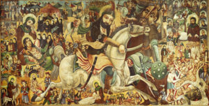 Raffigurazione della battaglia di Karbala