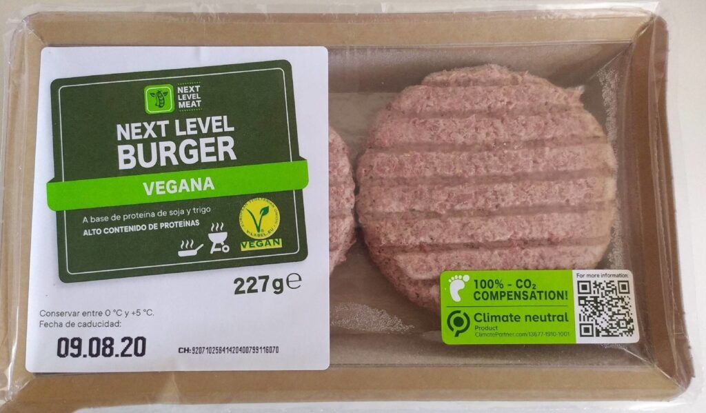 burger vegan food