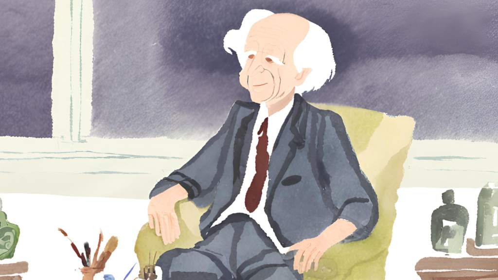 Bauman: perchè è famoso? - immagine giocosa prodotta con l'IA